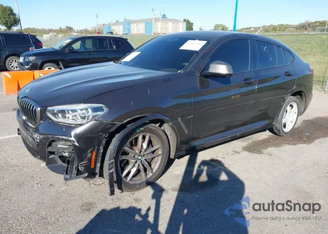 2019 BMW X4 M40I z USA, uszkodzony, nr VIN 5UXUJ5C54KLJ63091